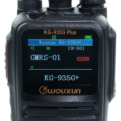 Wouxun KG-935G Plus GMRS Radio, 5.5 W, Repeater-Capable, IP66