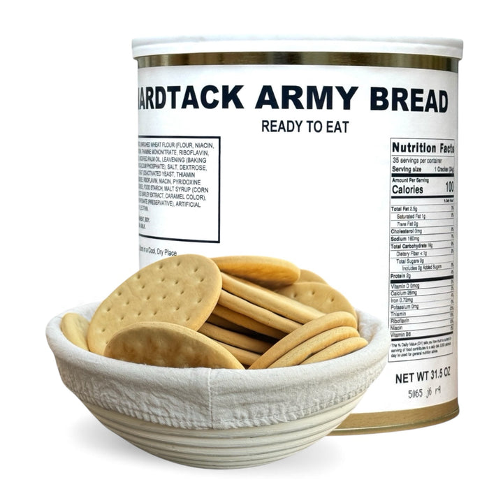 Military Surplus Hardtack Army Bread, Ready to Eat (