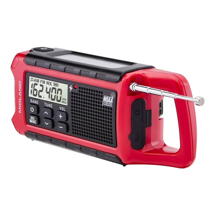 Midland ER210 Emergency Crank Weather Radio