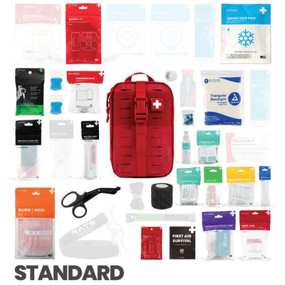 MyMedic MyFAK Standard First Aid Kit, 100+ Supplies, Modular, MOLLE