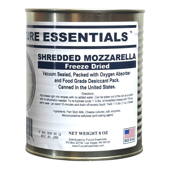 Case (12 Cans) of Future Essentials Freeze Dried Cheese Variety