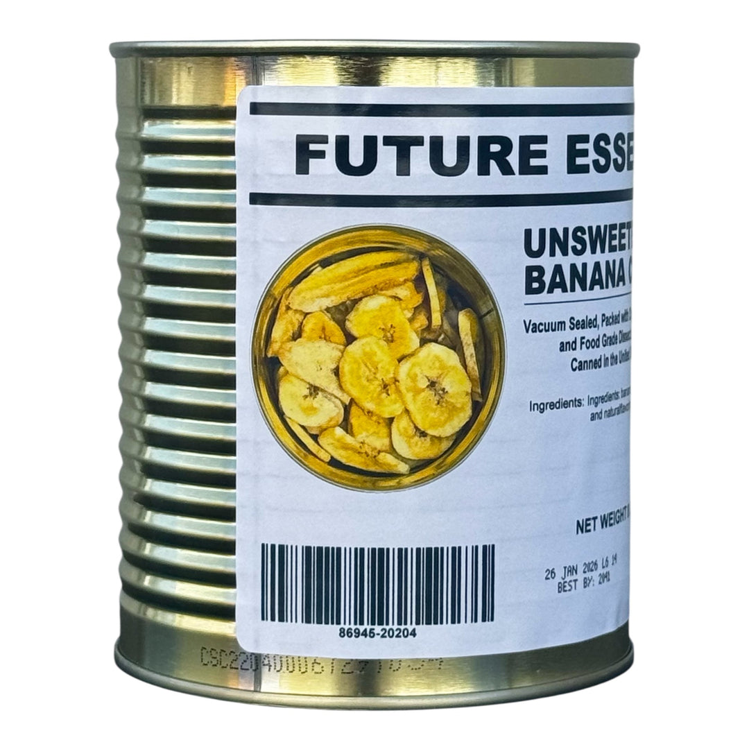 Future Essentials Dehydrated Unsweetened Banana Chips