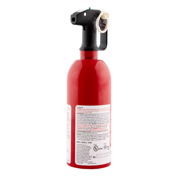 First Alert AUTO5 Fire Extinguisher (2 lb, 5-B:C)