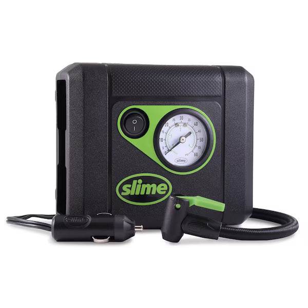Tire Plug Kit + 12V Inflator