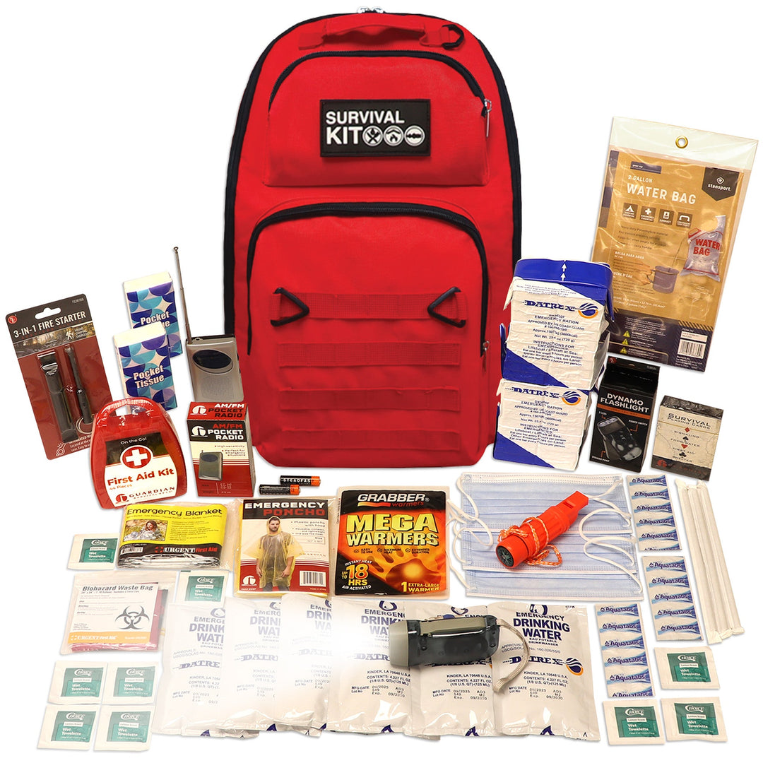 Prepared Survival Kit -  Emergency &amp; Disaster Go Bag