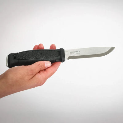 Morakniv Garberg Full-Tang Bushcraft Knife, 14C28N Stainless, Poly Sheath (#13715)