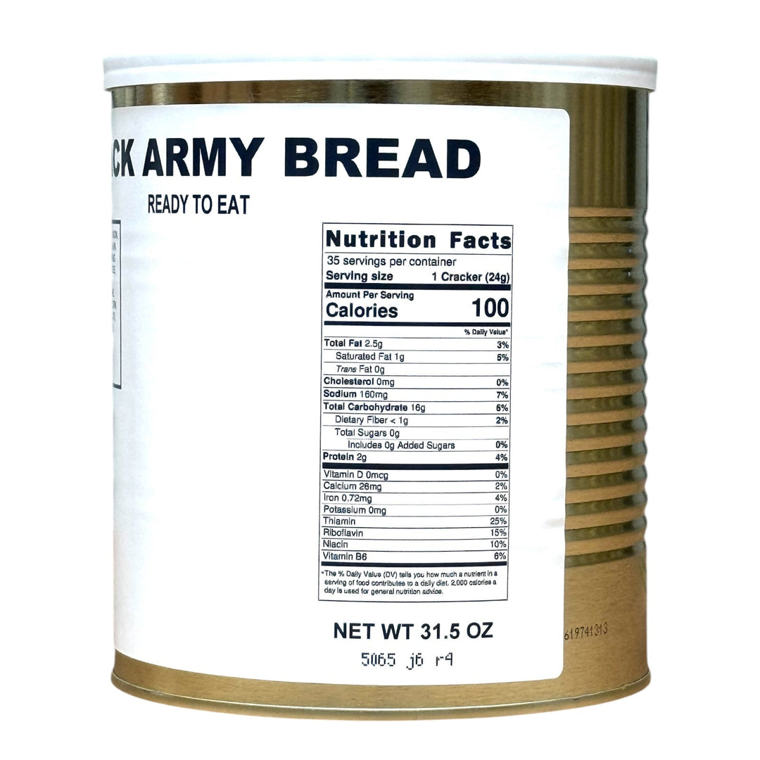 Military Surplus Hardtack Army Bread, Ready to Eat (