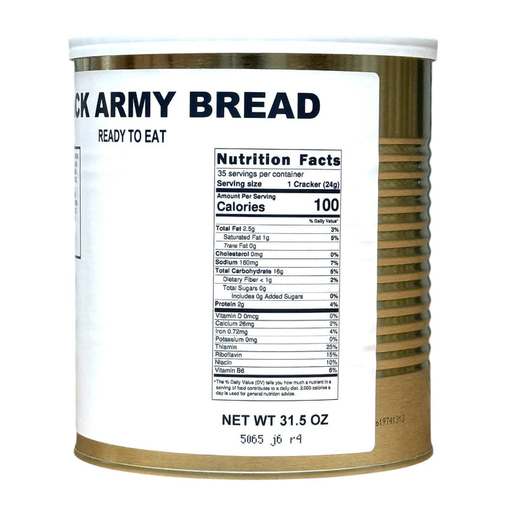 Military Surplus Hardtack Army Bread, Ready to Eat (