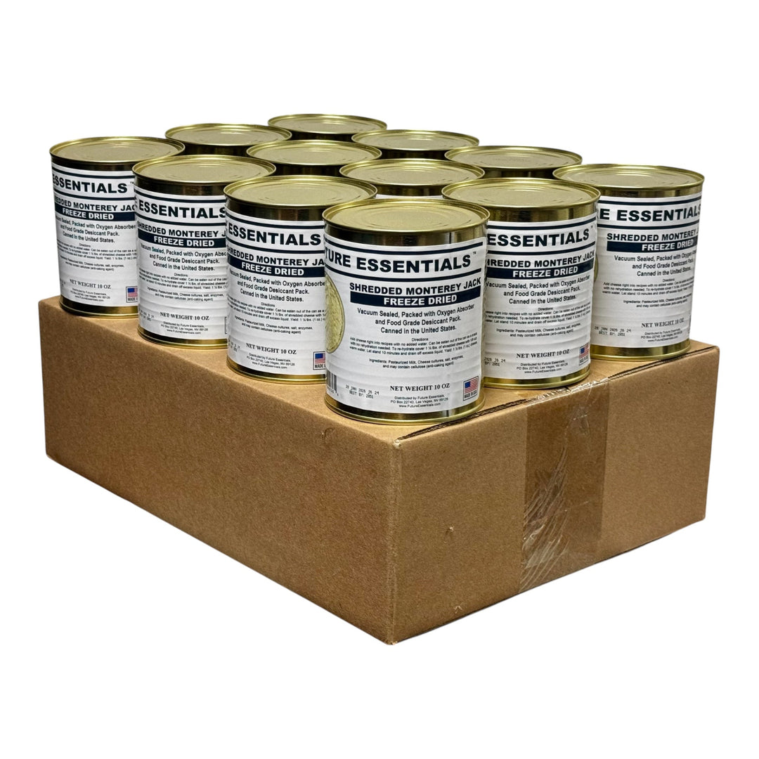 Future Essentials Freeze Dried Shredded Monterey Jack Cheese