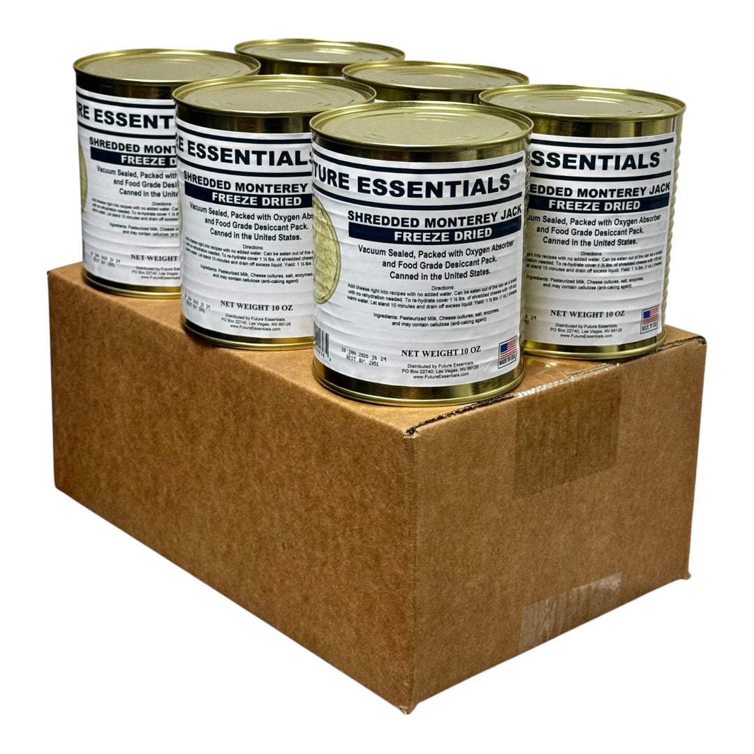 Future Essentials Freeze Dried Shredded Monterey Jack Cheese