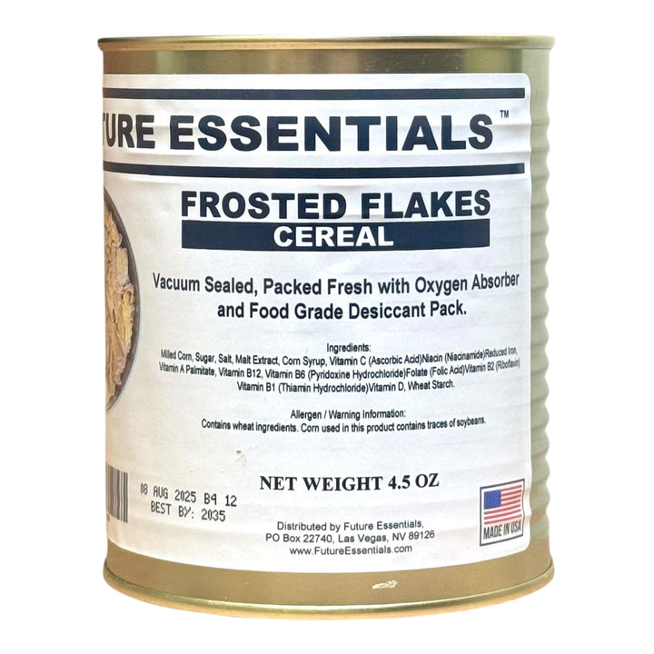Case (12 Cans) of Future Essentials Canned Breakfast Cold Cereal Variety and Milk