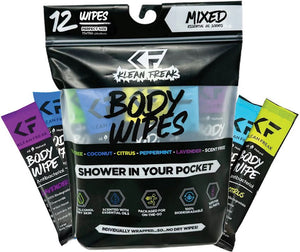 Klean Freak Body Wipes 12-Pack