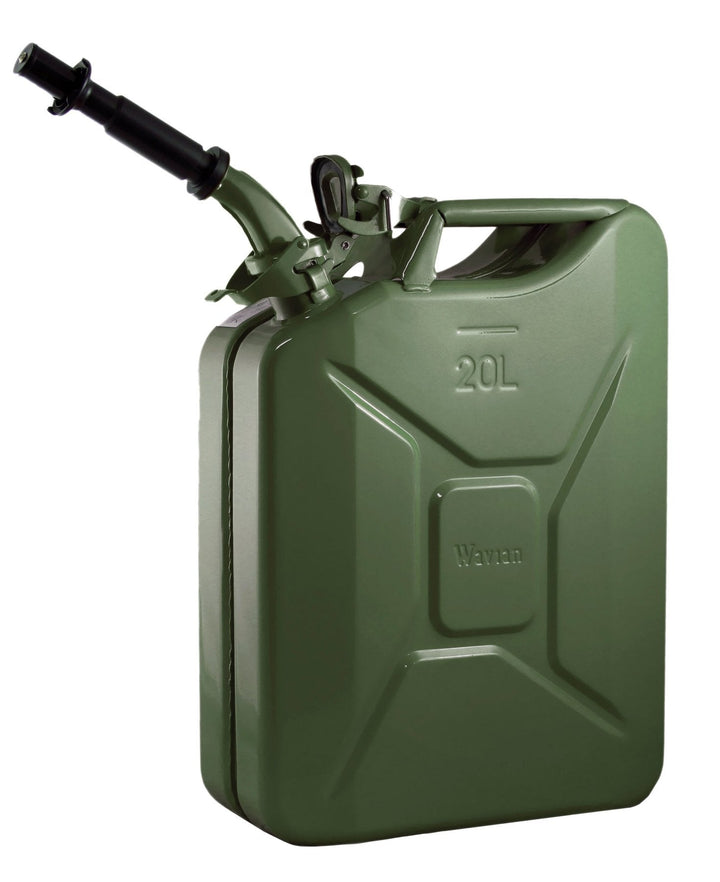 Wavian Fuel Can — the original NATO Steel Jerry Can (20L 5.3 Gal)