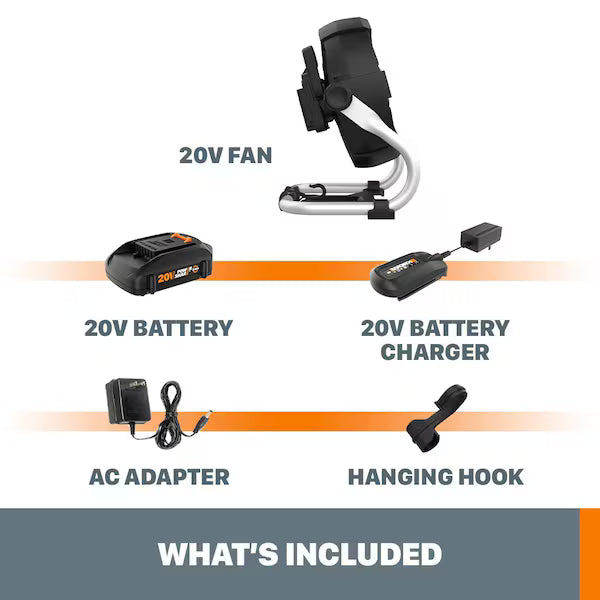 Battery/rechargeable fan