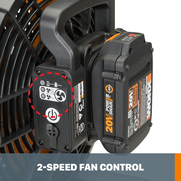 Battery/rechargeable fan