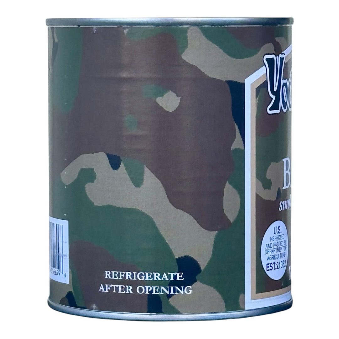 Yoder’s Canned Bacon | 12 oz can | Real USA Bacon | Fully Cooked | Shelf Stable Survival Food | 10+ Year Shelf Life | Ready to Eat | Ideal for Prepping, Storage &amp; Camping