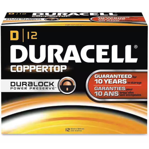 Spare batteries (D/AA)
