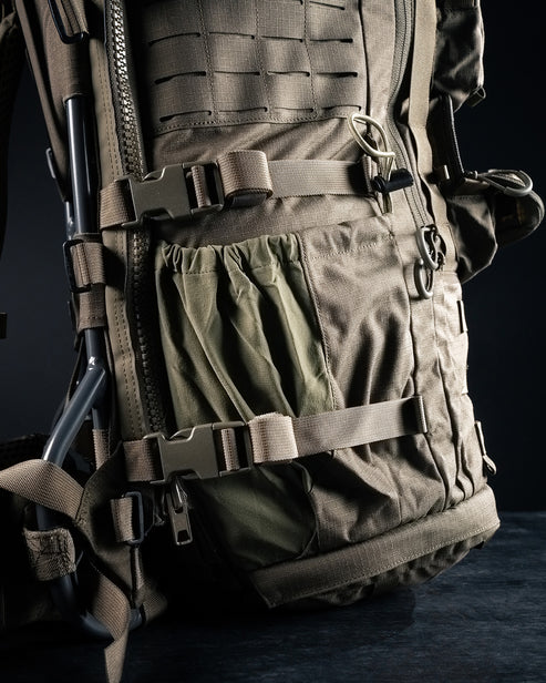 Eberlestock Mission Ruck Pack | Massive 80L Capacity &amp; Radio-Ready Cable Routing | Full Modularity for Custom Gear Attachments