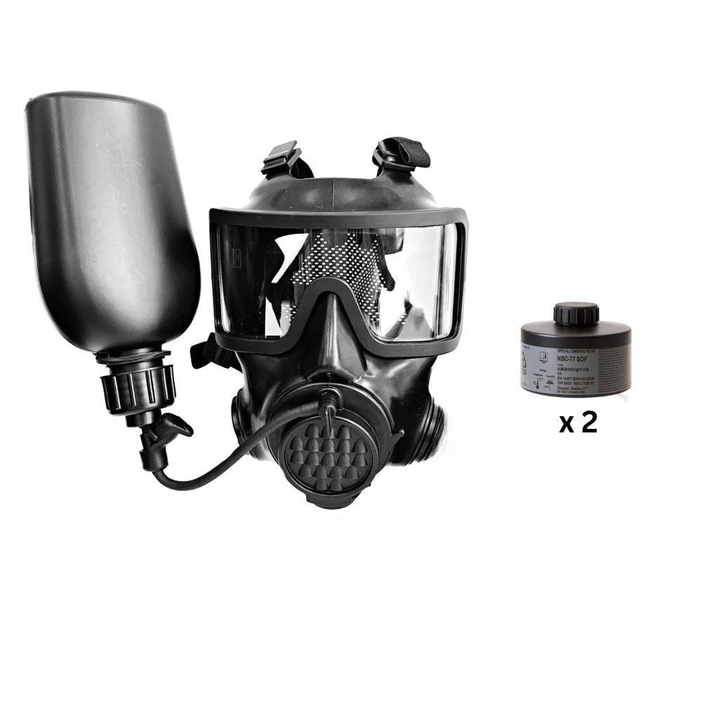 Mira Safety CM-8M | Full-Face Respirator | NVG Compatible