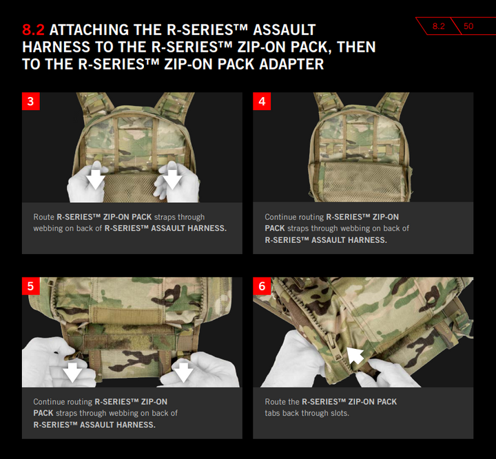 Crye Precision R-Series Zip-On Pack (Like-New)