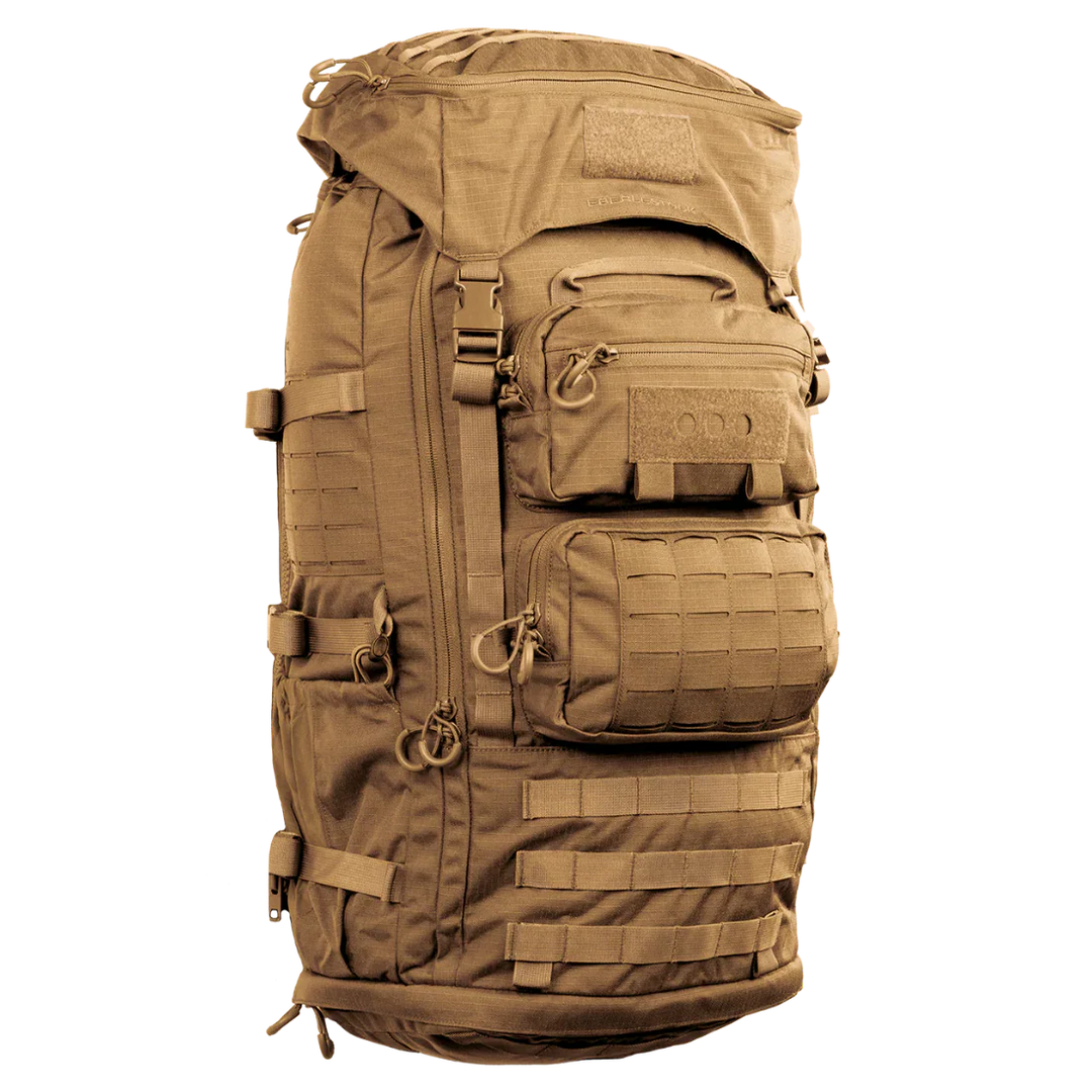 Eberlestock Mission Ruck Pack | Massive 80L Capacity &amp; Radio-Ready Cable Routing | Full Modularity for Custom Gear Attachments