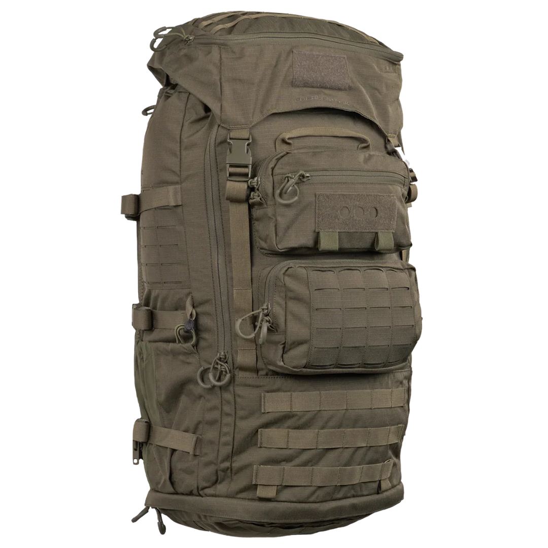 Eberlestock Mission Ruck Pack | Massive 80L Capacity &amp; Radio-Ready Cable Routing | Full Modularity for Custom Gear Attachments