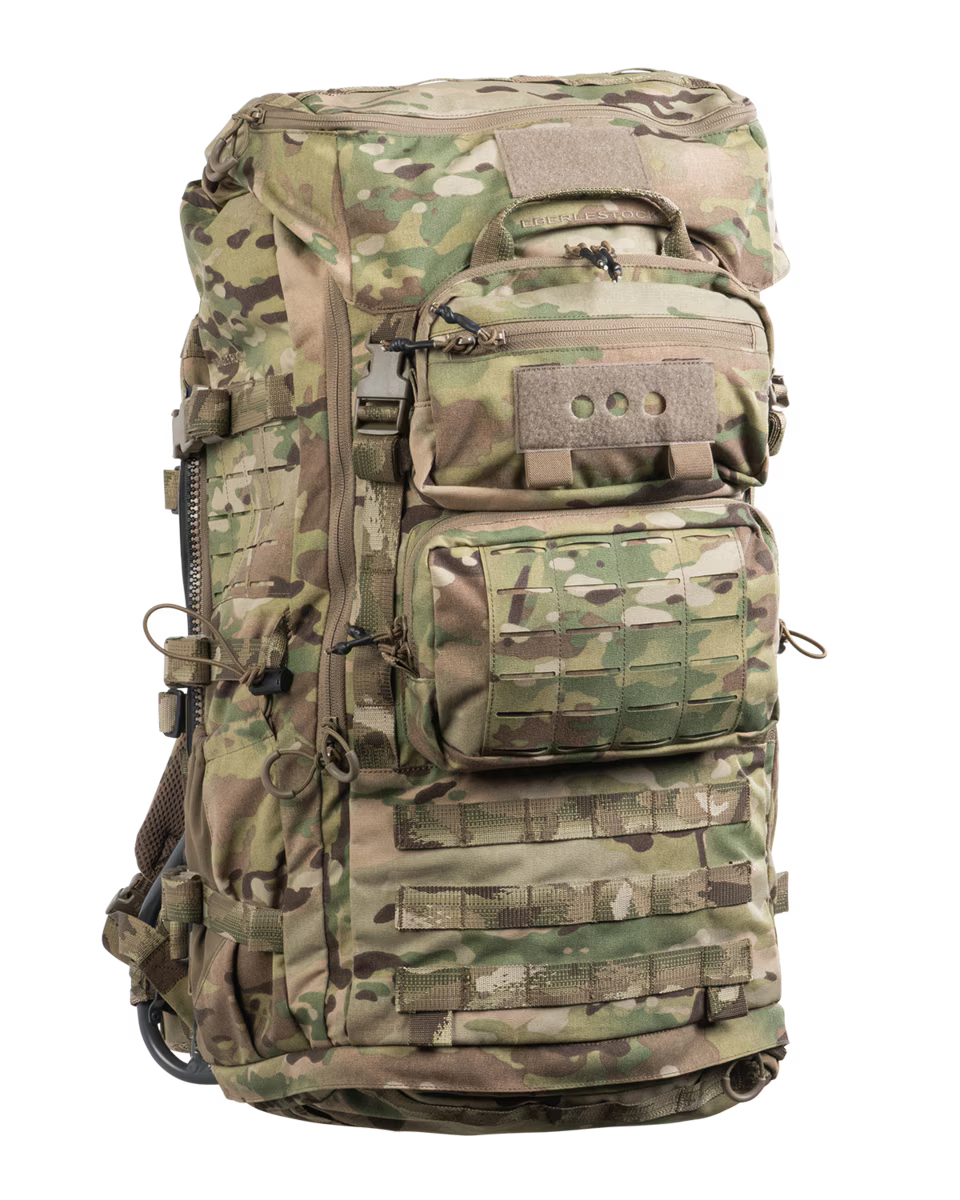 Eberlestock Mission Ruck Pack | Massive 80L Capacity &amp; Radio-Ready Cable Routing | Full Modularity for Custom Gear Attachments