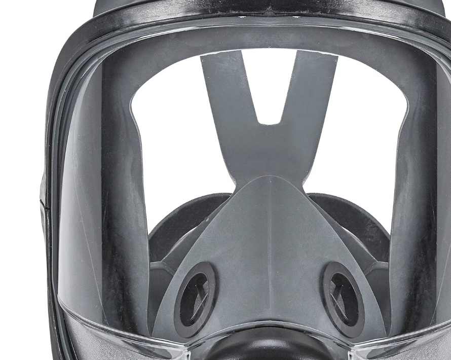 Full Face Respirator + Multi-Contaminant Cartridge (P100)