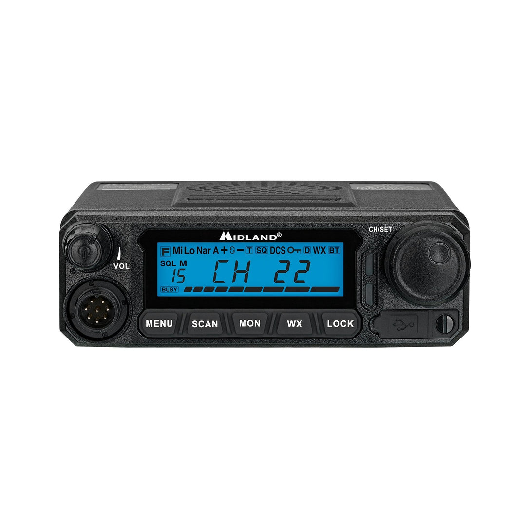 Midland MXT500 MicroMobile Two-Way Radio GMRS 50W