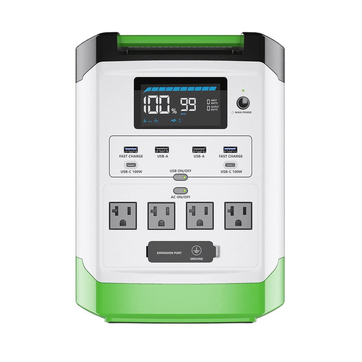 High Capacity Lithium 1800 Solar and Wind Generator