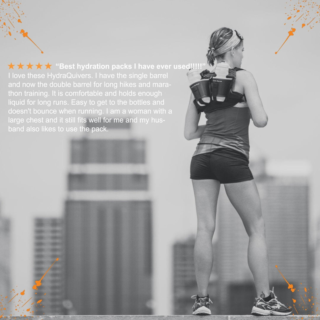 HydraQuiver Double Barrel Hydration Pack