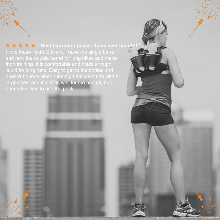HydraQuiver Double Barrel Hydration Pack