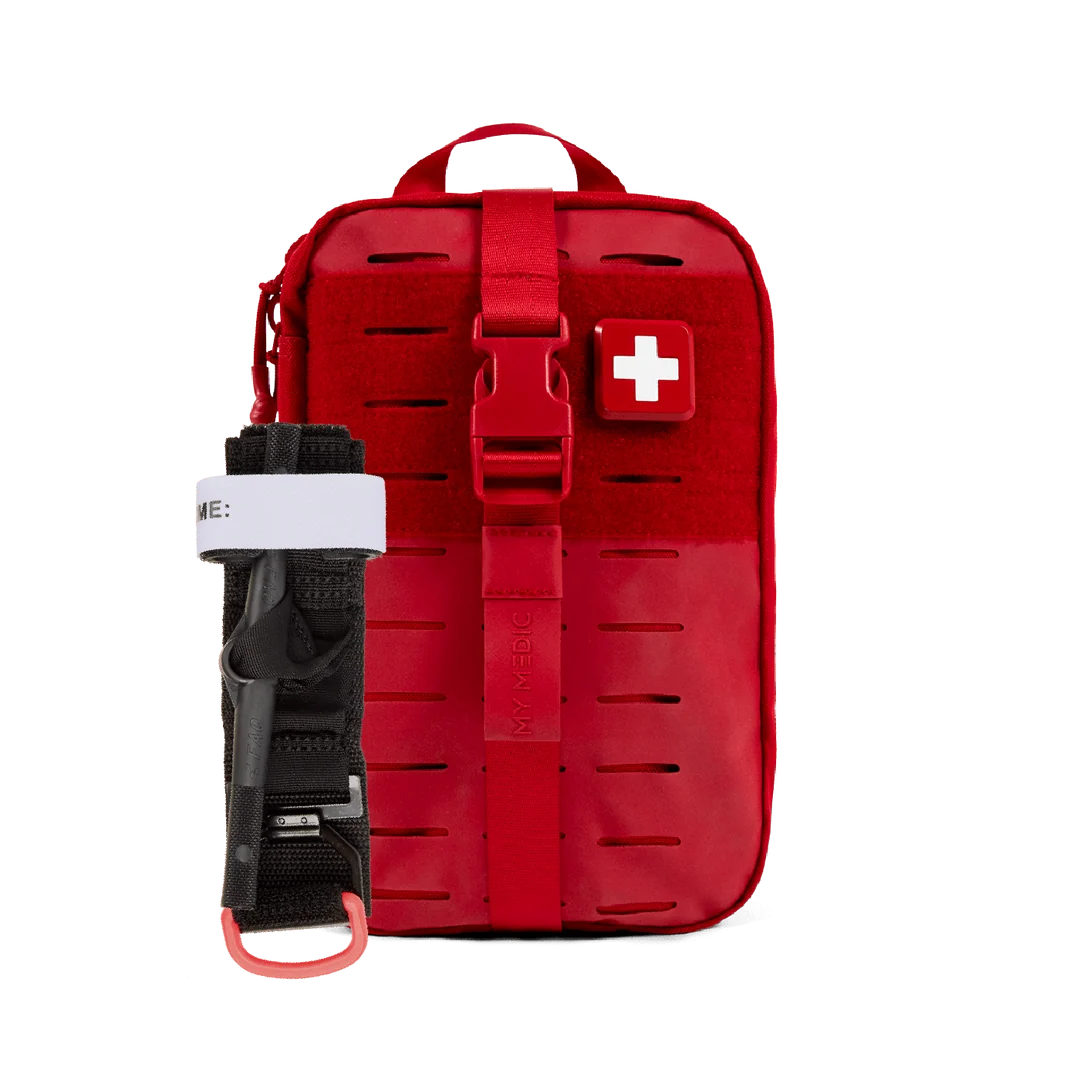 MyMedic MyFAK Pro First Aid and Trauma Kit, Red