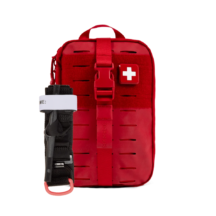MyMedic MyFAK Pro First Aid and Trauma Kit, Red