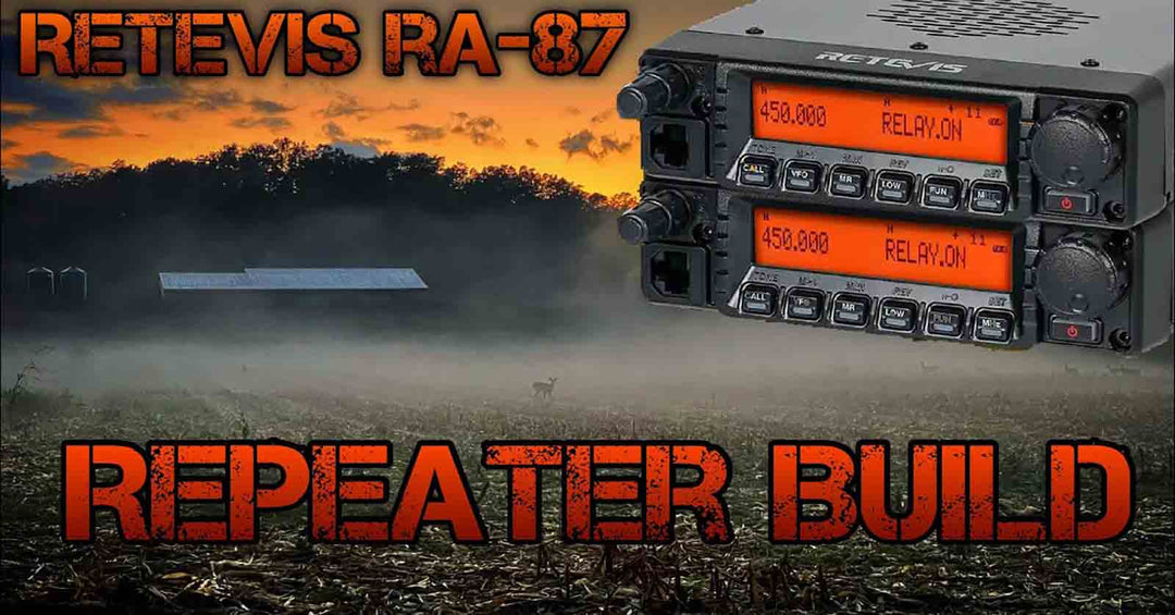 Retevis RA87 40W Mobile Radio Repeater-Capable