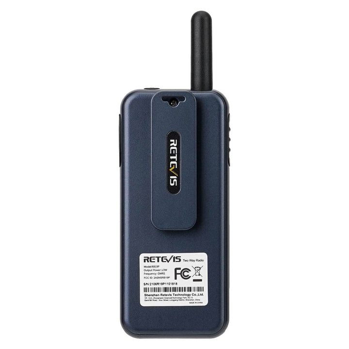 Retevis RB19P Slim GMRS Handheld Radio