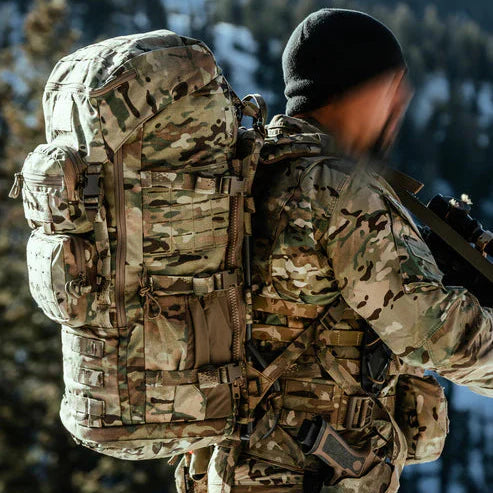 Eberlestock Mission Ruck Pack | Massive 80L Capacity &amp; Radio-Ready Cable Routing | Full Modularity for Custom Gear Attachments